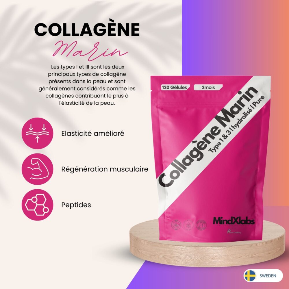 Collagène Marin hydrolisé 120 capsules