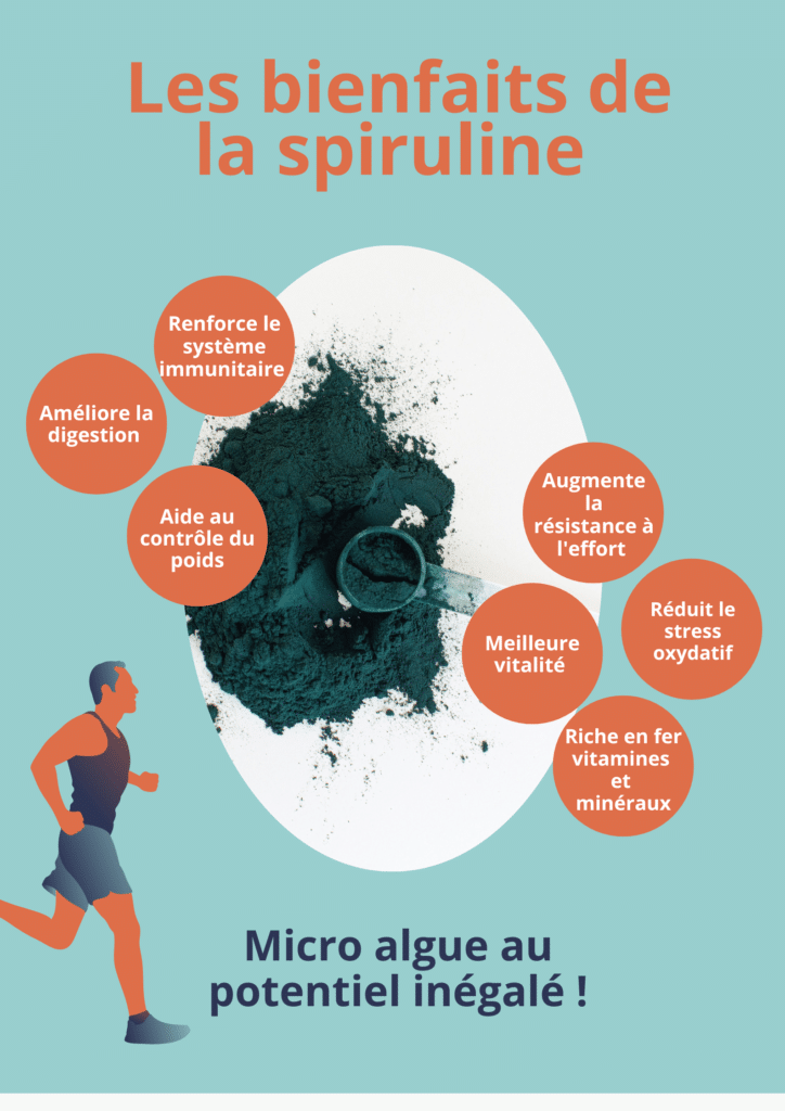découvrez les bienfaits de la spiruline pour votre santé : un super-aliment riche en nutriments, antioxydants et protéines, qui booste votre énergie, renforce votre système immunitaire et contribue à une meilleure santé globale.
